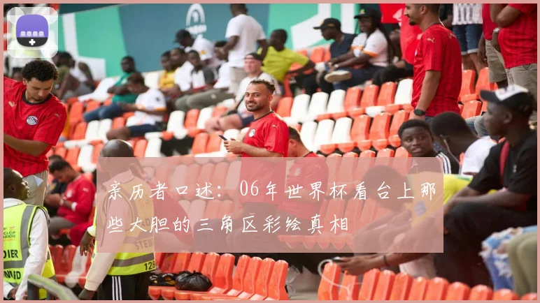 亲历者口述：06年世界杯看台上那些大胆的三角区彩绘真相